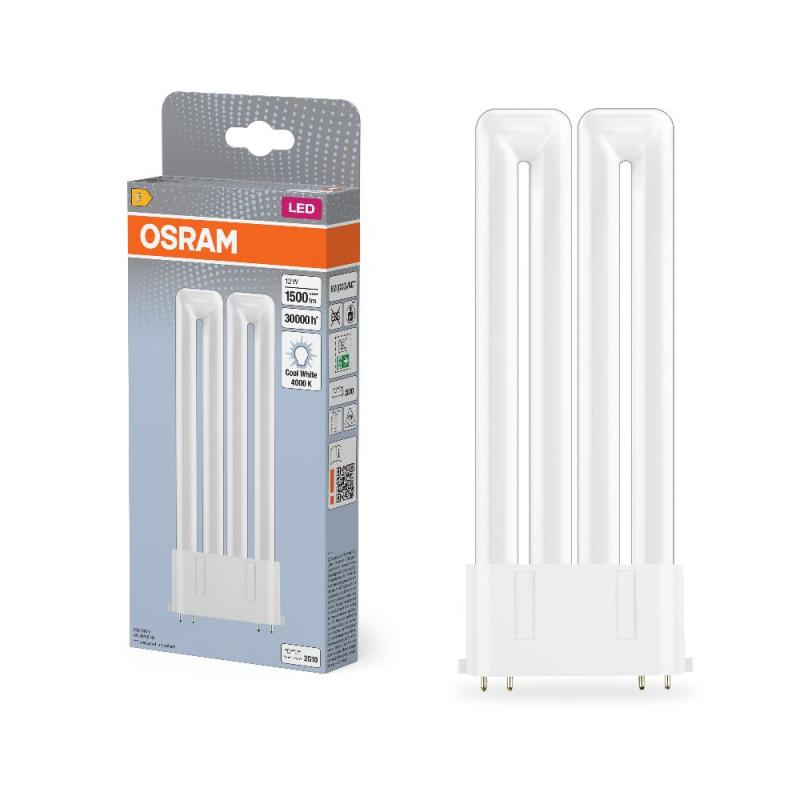 Osram DULUX 2G10 F24 LED Kompaktlampe 4Pin 12W wie 24W 4000K neutralweißes Licht KVG